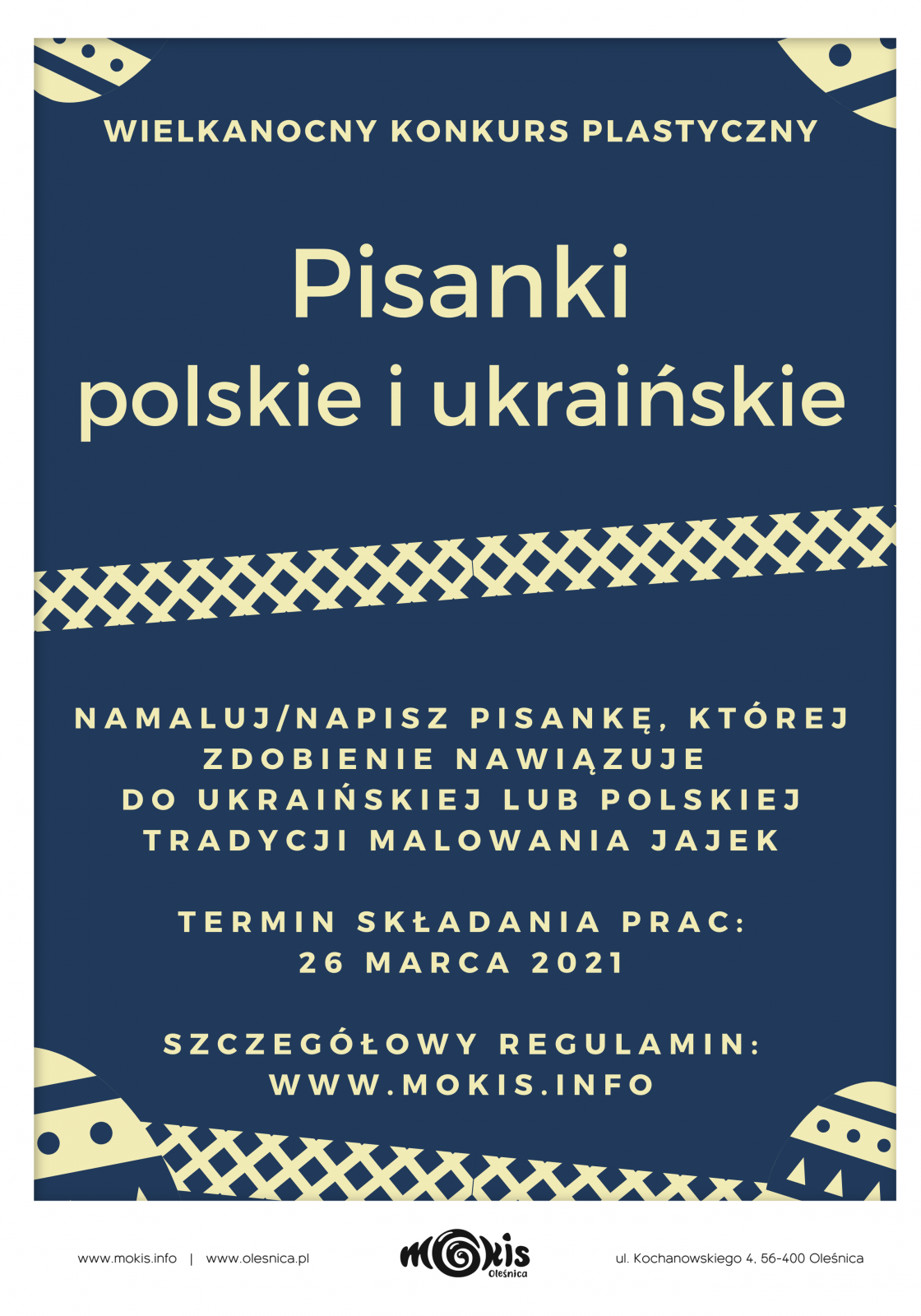 plakat konkurs plastyczny Pisanka